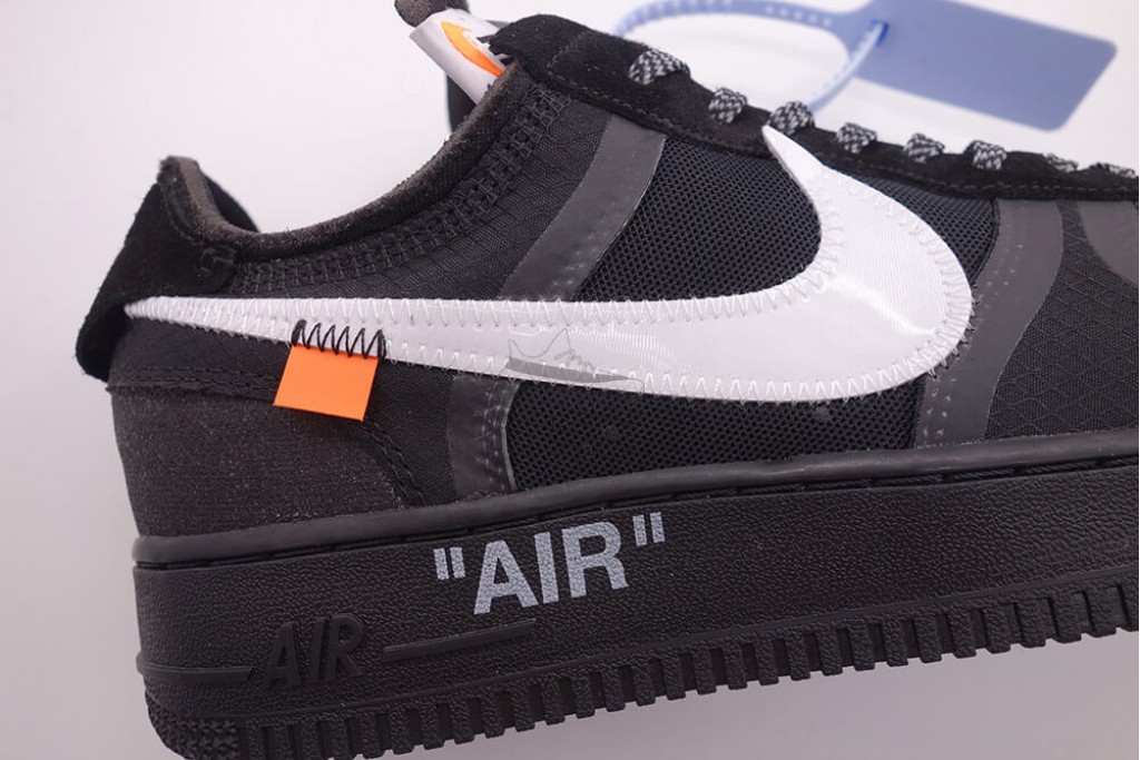 air force 1 low off-white black white