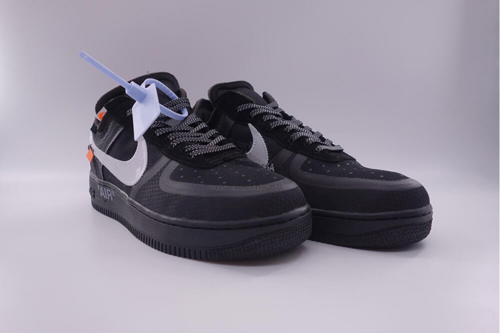 air force 1 low off-white black white