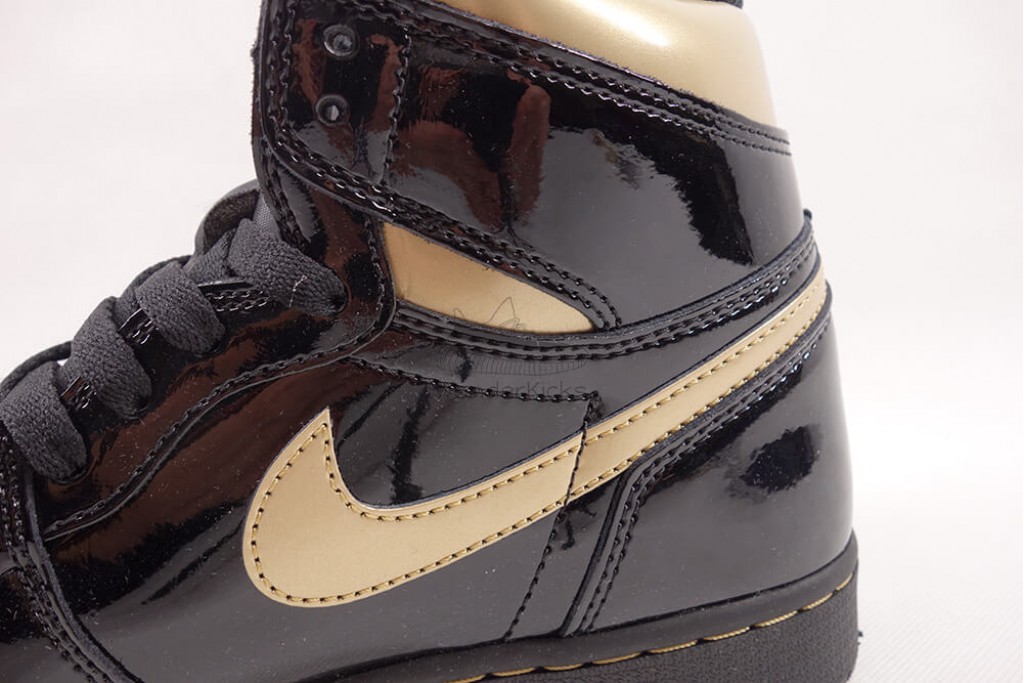 air jordan 1 retro high black metallic gold (2020)