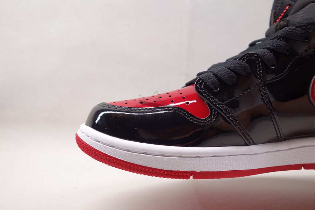 air jordan 1 retro high og patent bred