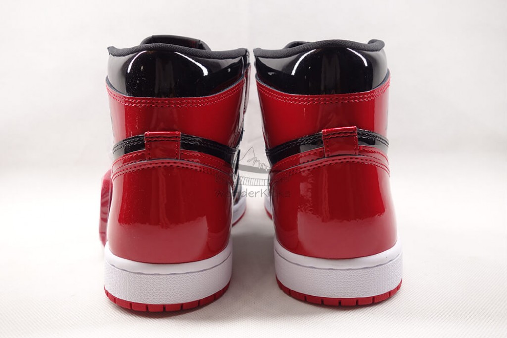 air jordan 1 retro high og patent bred