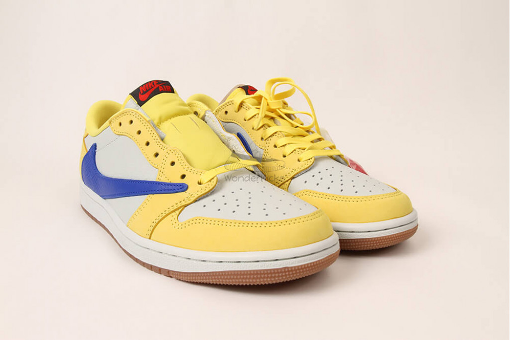 air jordan 1 retro low og travis scott canary yellow