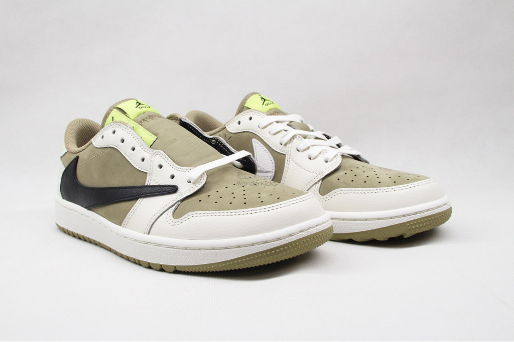 air jordan 1 retro low golf travis scott neutral olive