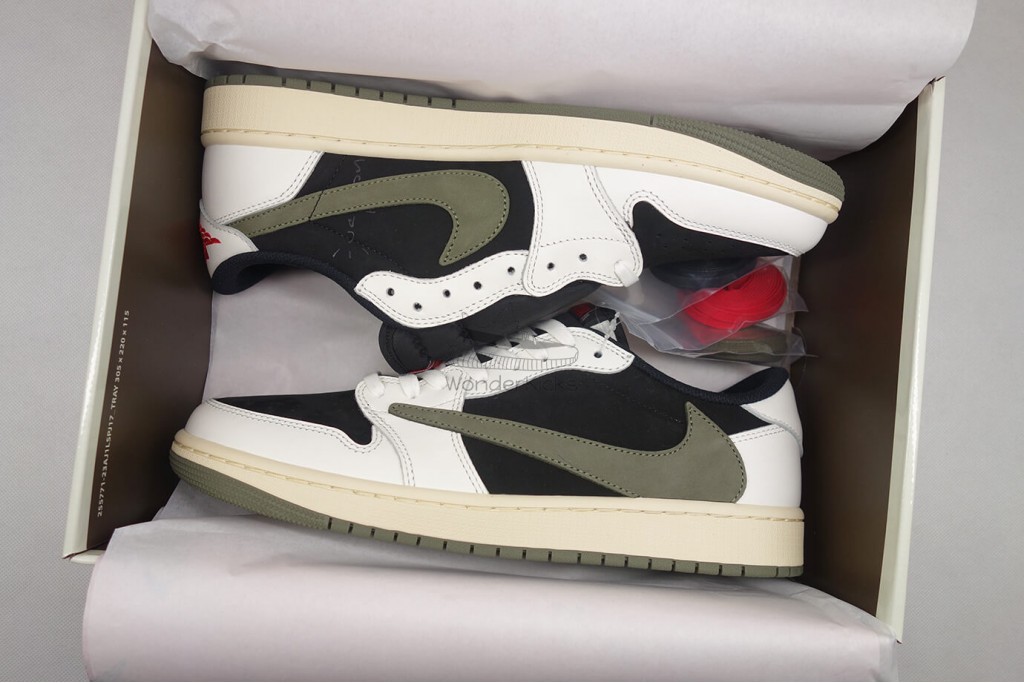 air jordan 1 retro low travis scott olive