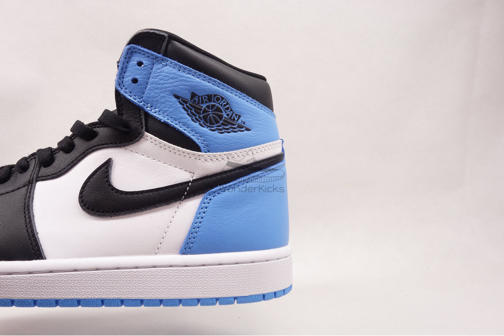 air jordan 1 retro high og unc toe