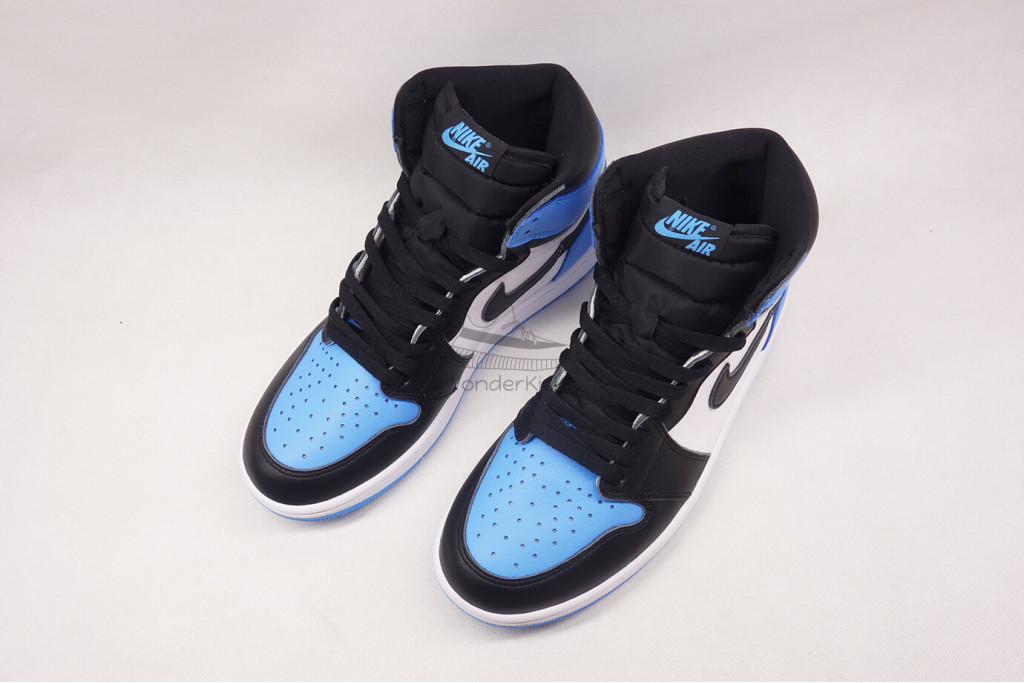 air jordan 1 retro high og unc toe