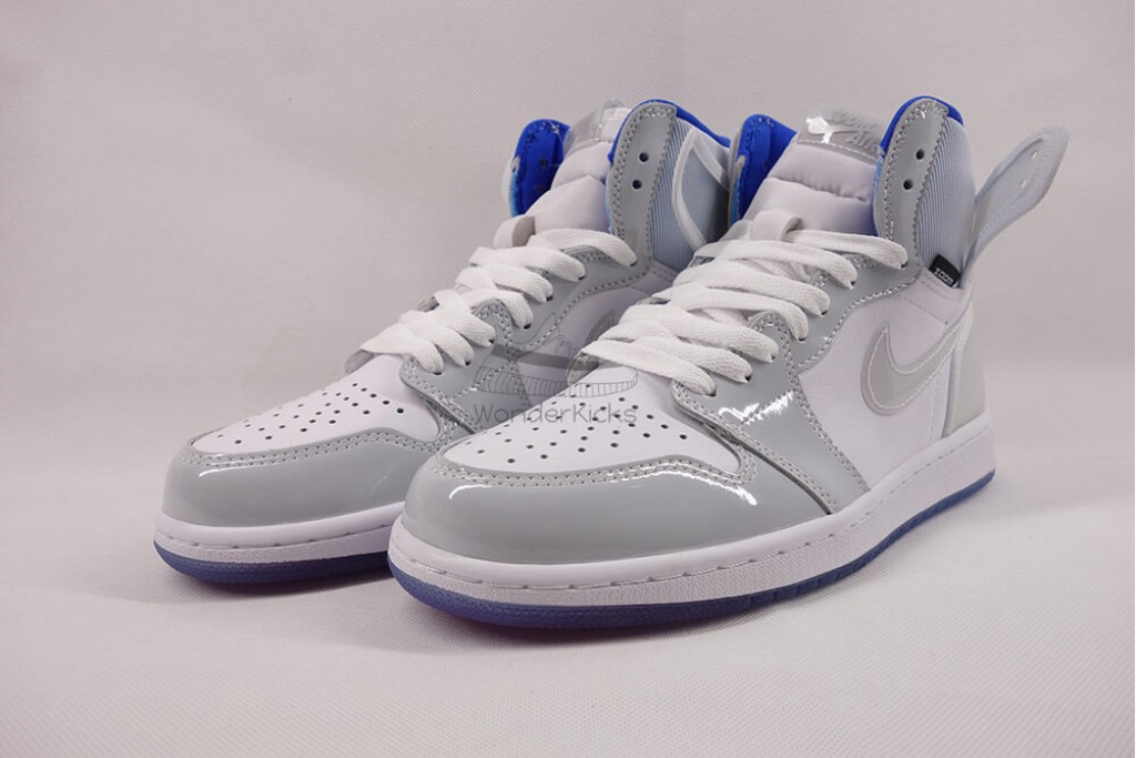 air jordan 1 retro high zoom white racer blue