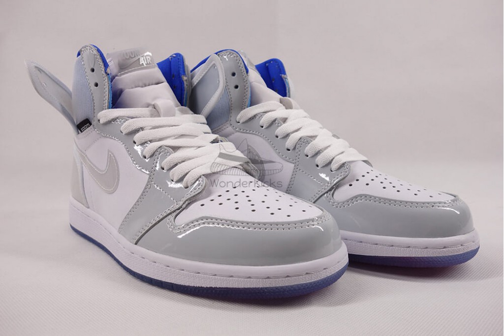 air jordan 1 retro high zoom white racer blue