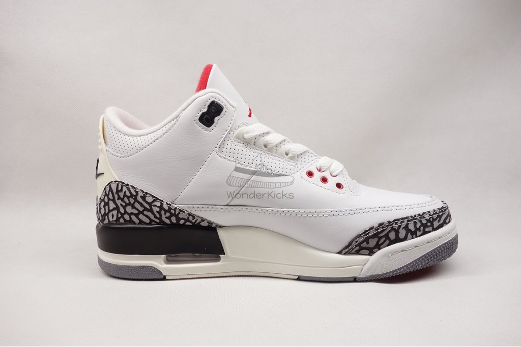 air jordan 3 retro white cement reimagined