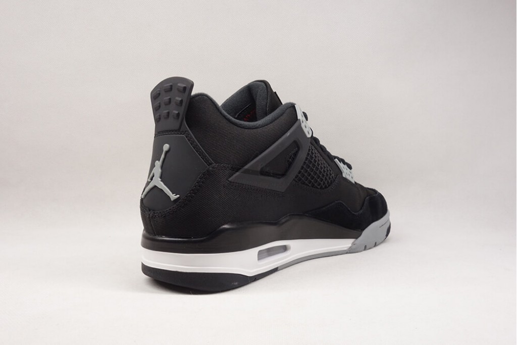 air jordan 4 retro se black canvas