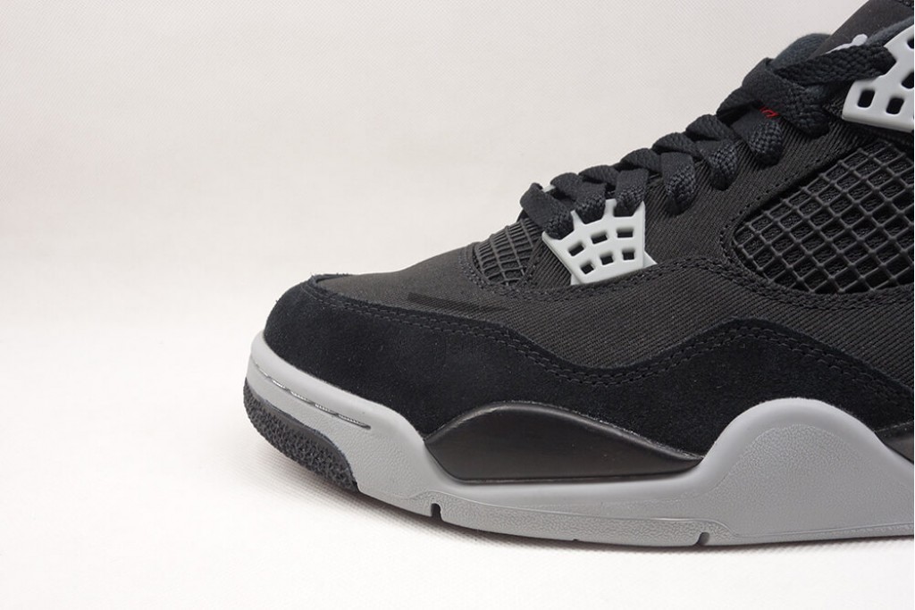 air jordan 4 retro se black canvas