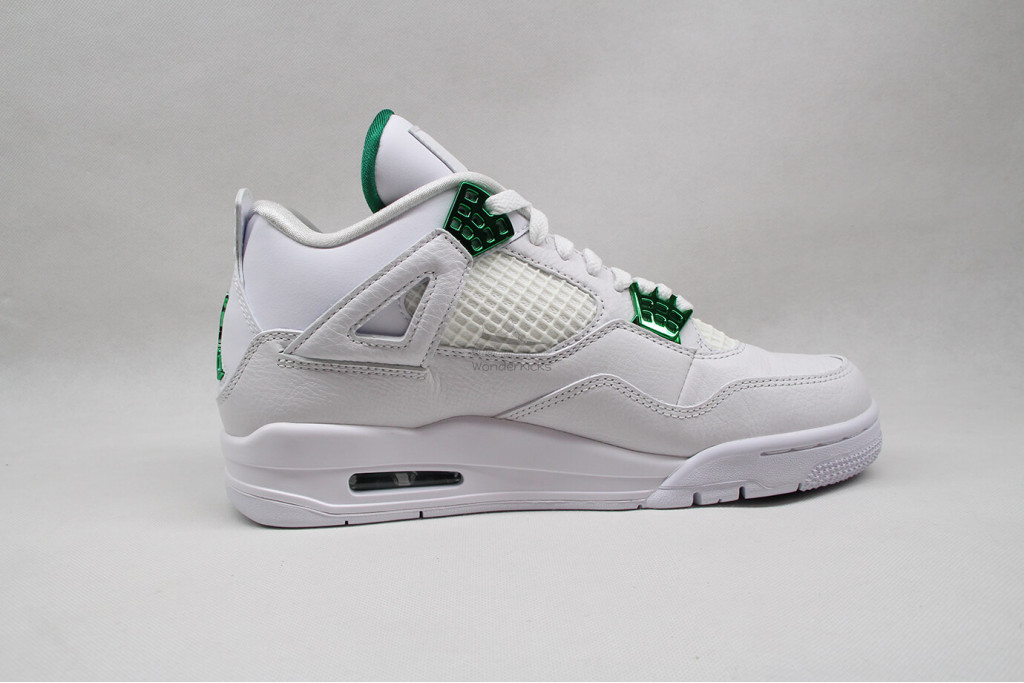 air jordan 4 retro metallic green