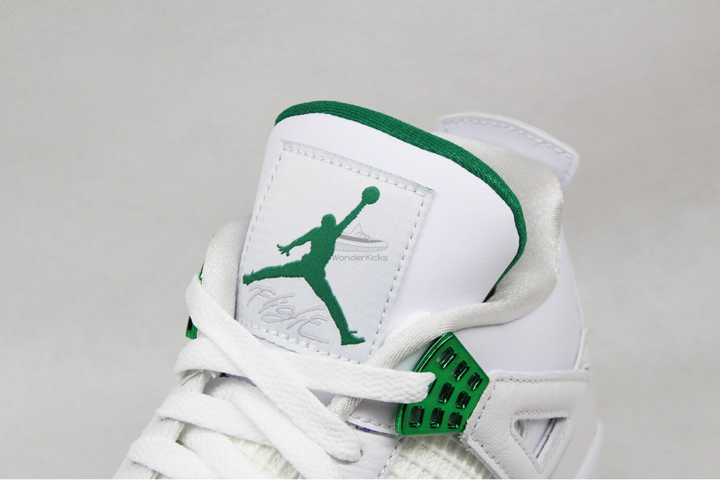 air jordan 4 retro metallic green