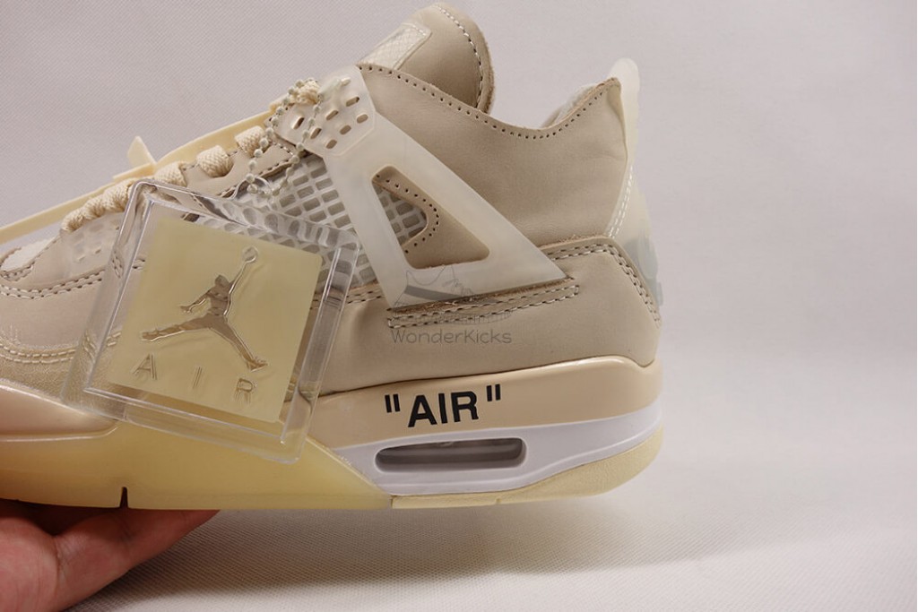 air jordan 4 retro off-white sail