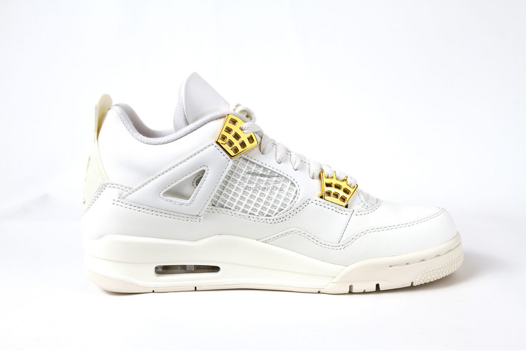 air jordan 4 retro metallic gold