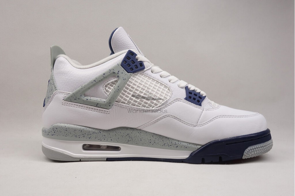 air jordan 4 retro white midnight navy