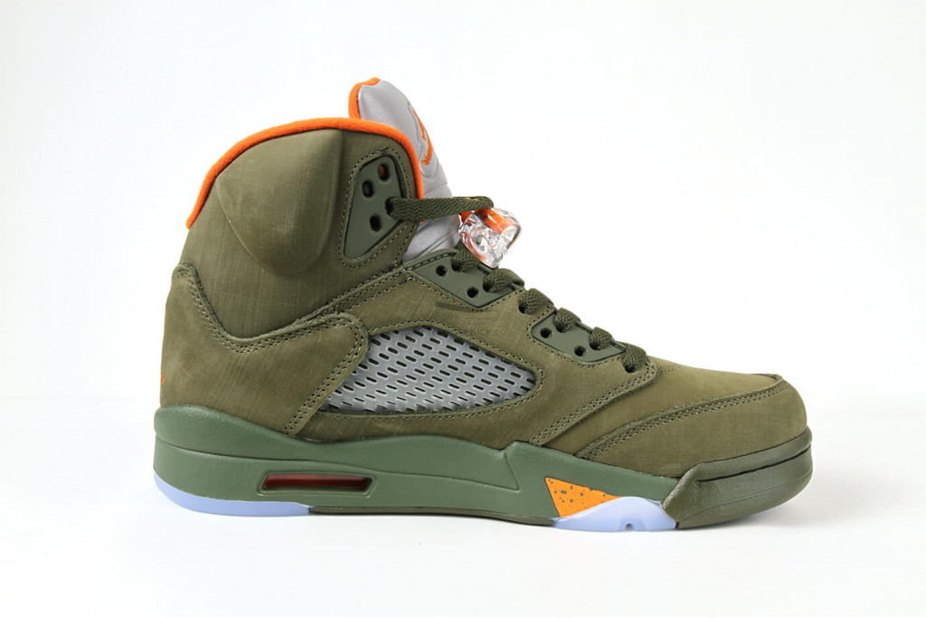 air jordan 5 retro olive (2024)