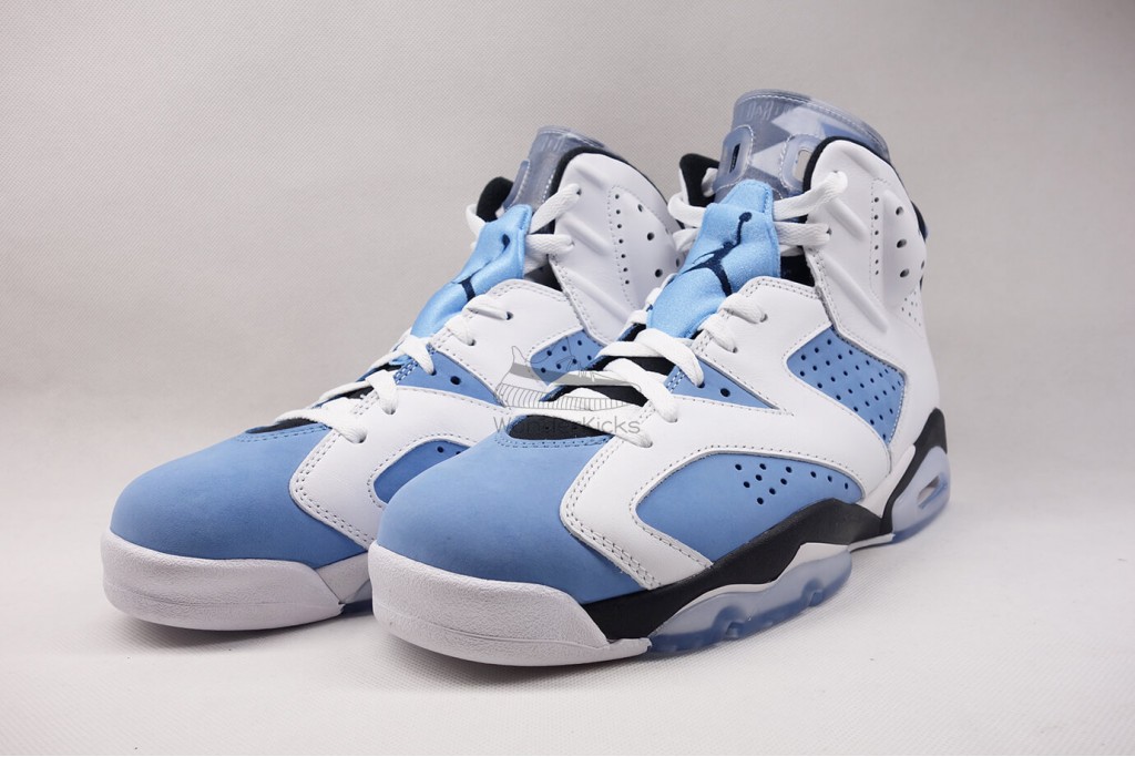 air jordan 6 retro unc white