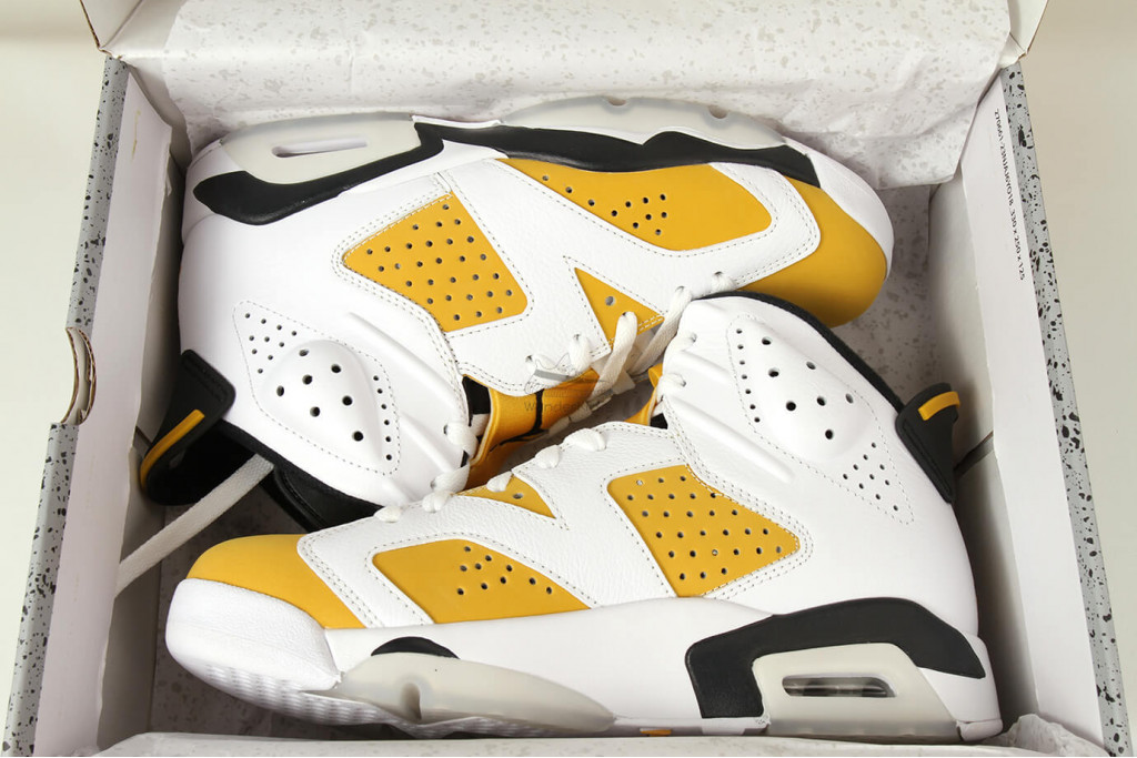 air jordan 6 retro yellow ochre