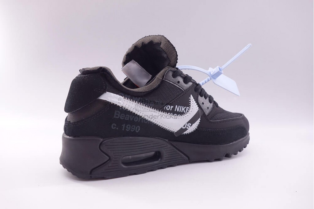 air max 90 off white black