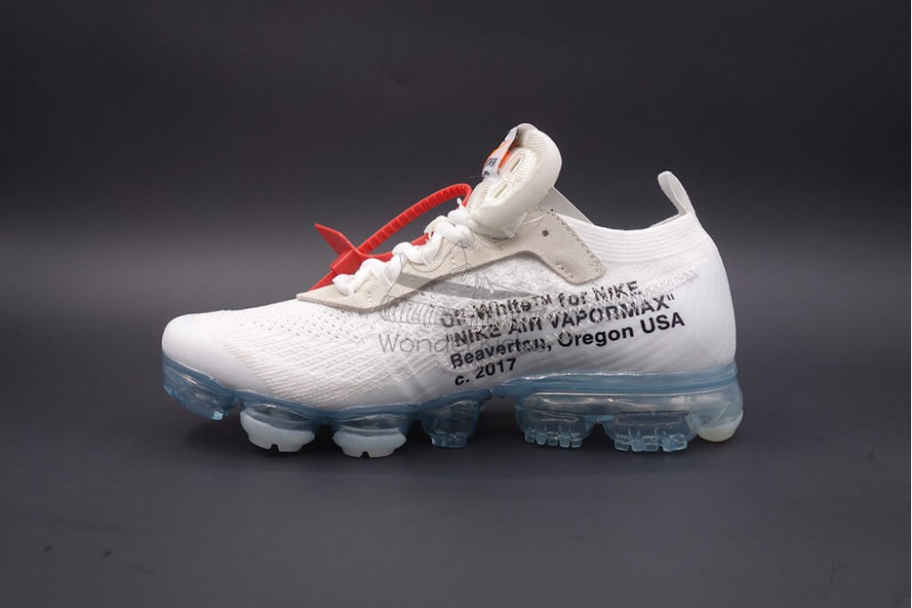 air vapormax off white in white