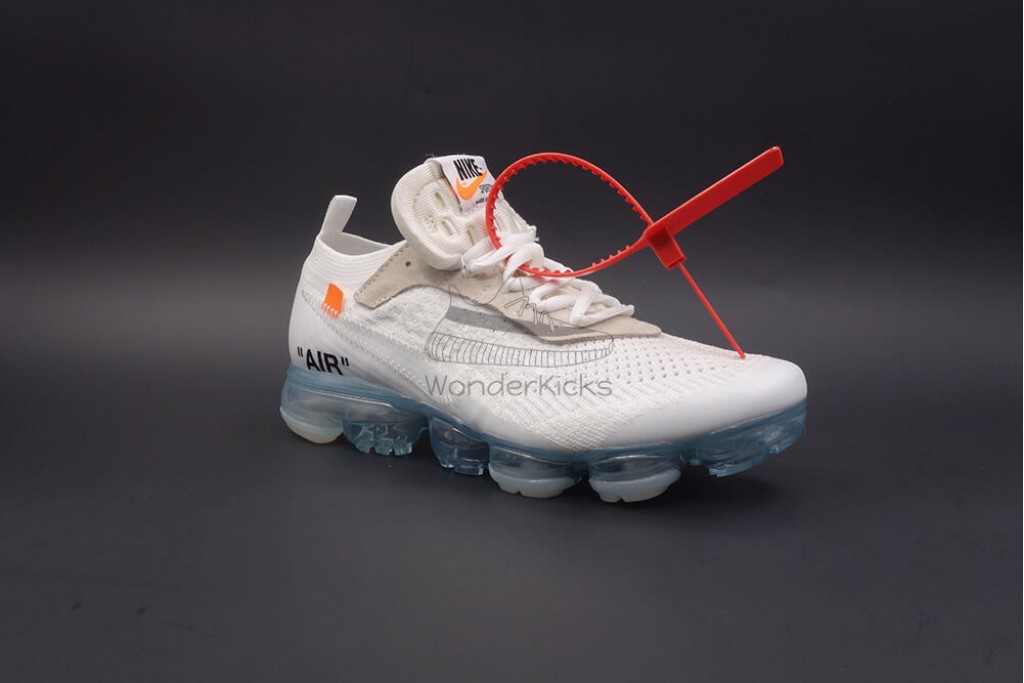 air vapormax off white in white