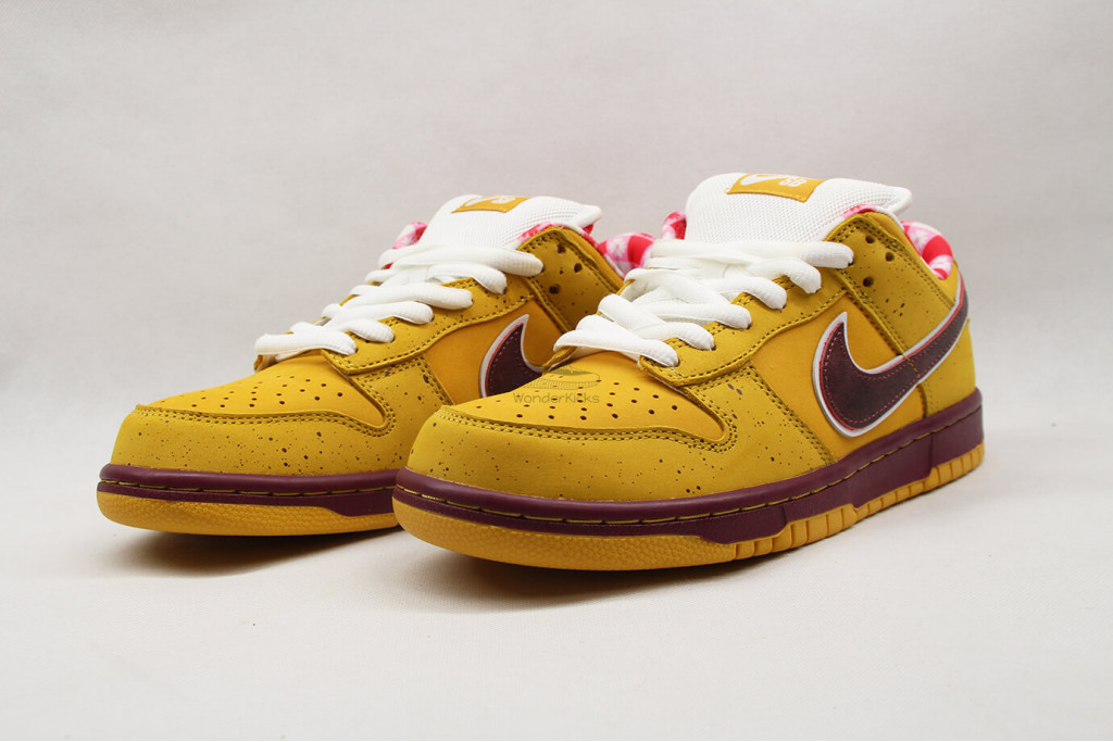 sb dunk low concepts yellow lobster