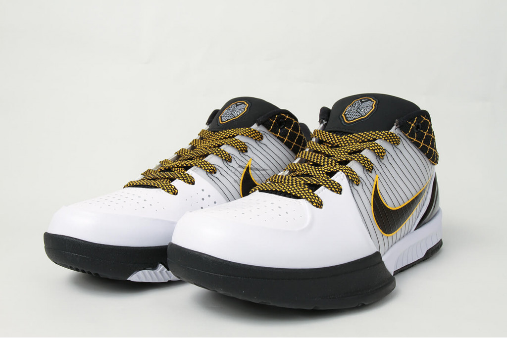 kobe 4 protro white black del sol