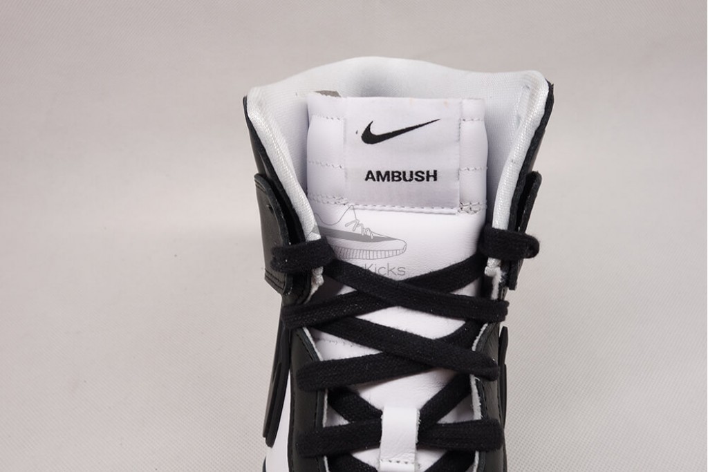 dunk high ambush black white