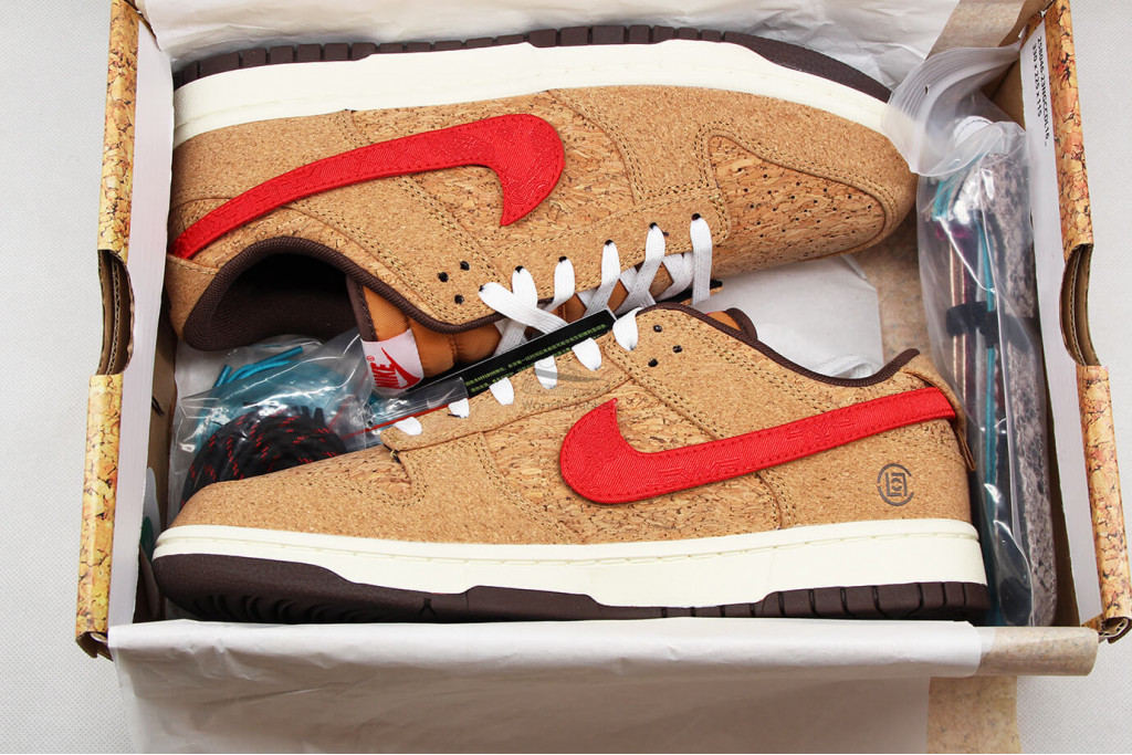 dunk low sp clot cork