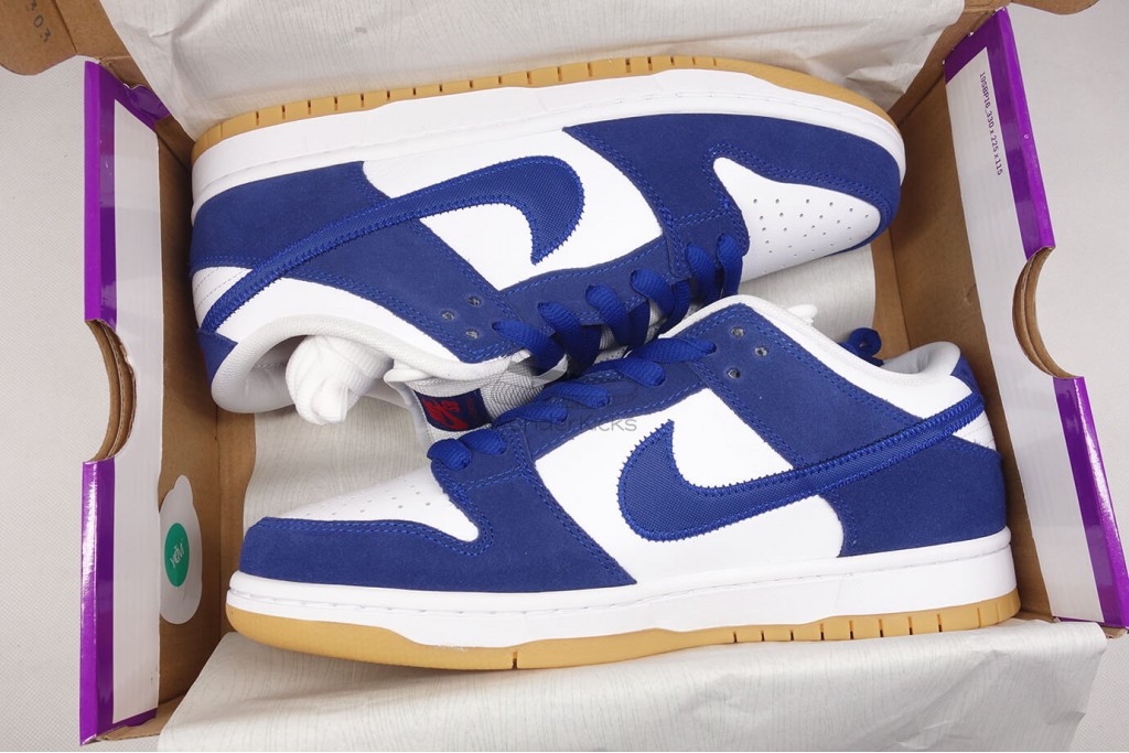 sb dunk low los angeles dodgers