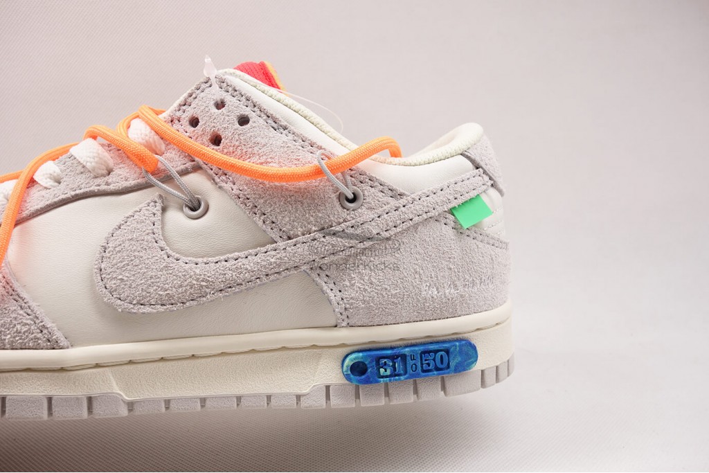 dunk low off white lot 31