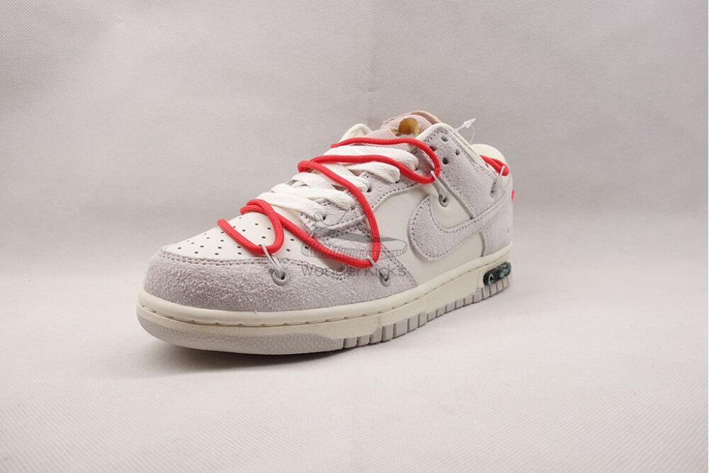 dunk low off white lot 33