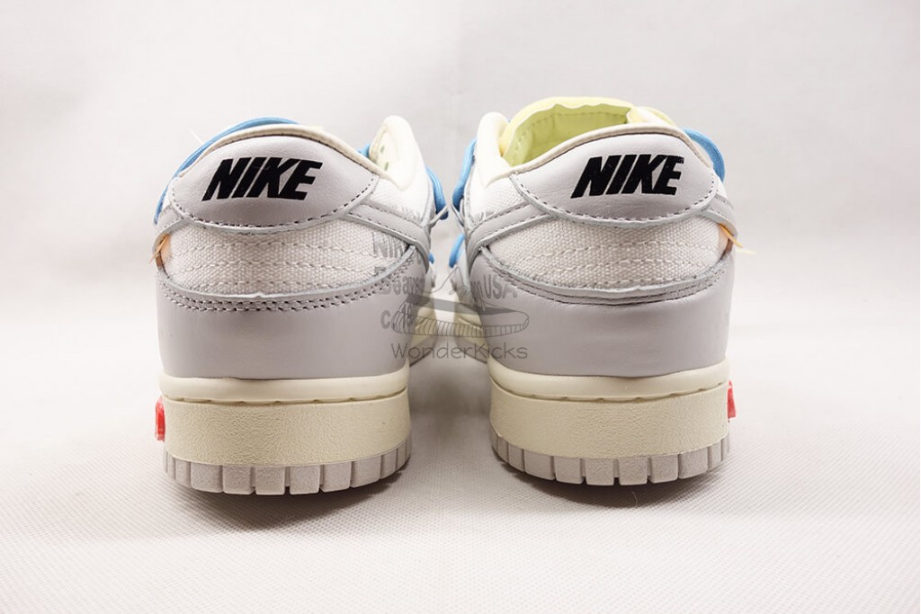 dunk low off white lot 5