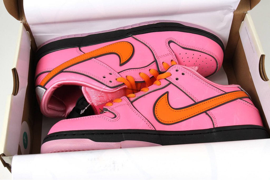 sb dunk low the powerpuff girls blossom