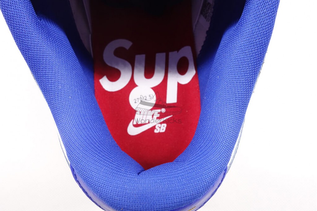 sb dunk low Sup*e stars hyper royal