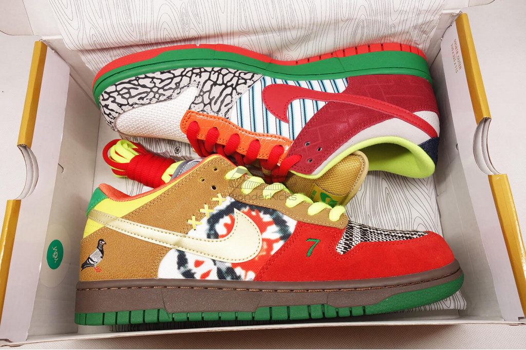 sb dunk low what the dunk