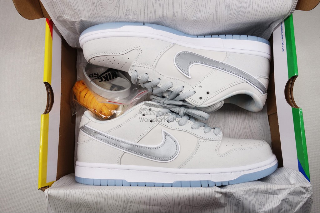 sb dunk low concepts white lobster