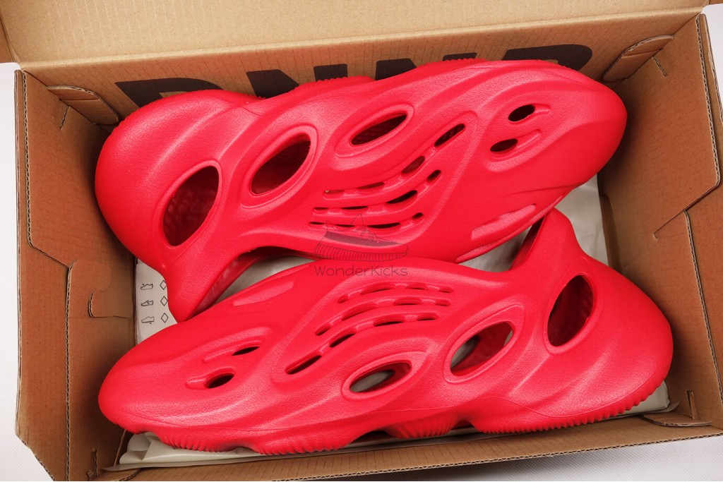 yeezy foam rnr vermillion